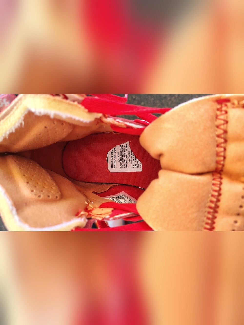 Air Jordan 1 Mid High Zoom Air, Women # 8 US, CMFT Fire Red Hot Curry - Picture 11 of 11